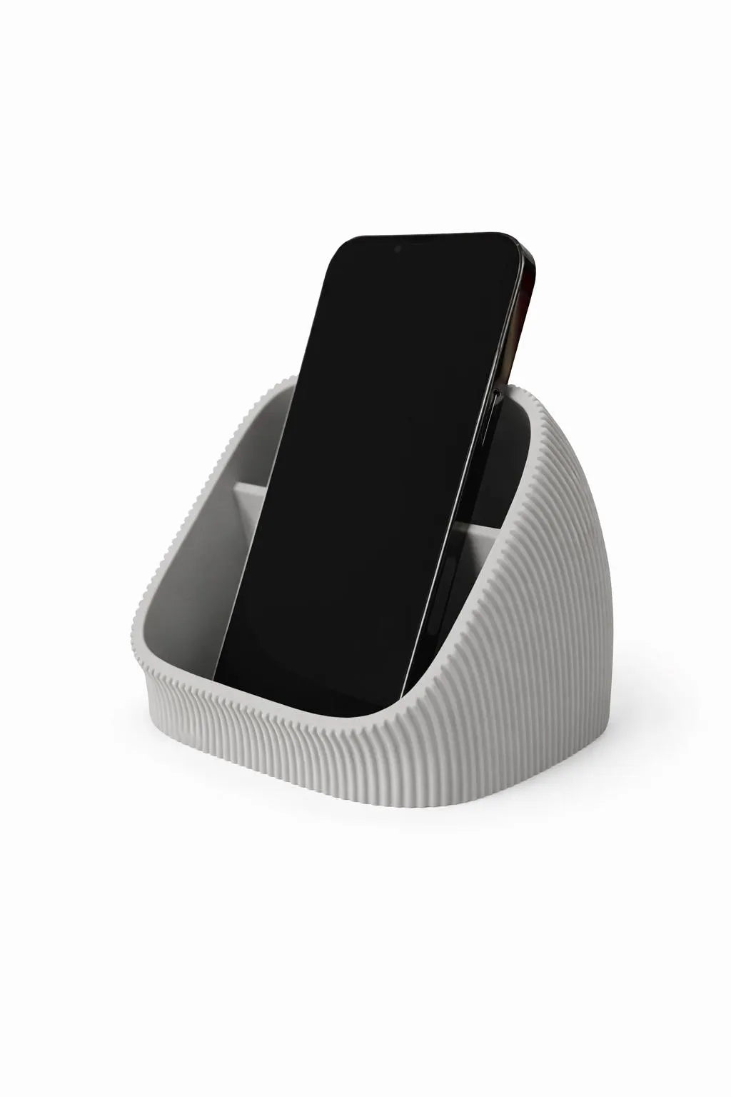 Desk Organizer | 3D-Printed Pen & Sticky-Note Holder | Modern Minimalist Office Desk Storage