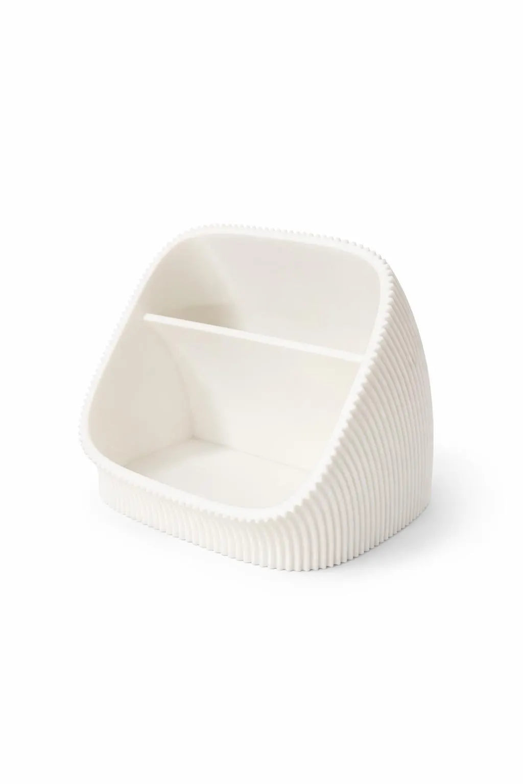 Desk Organizer | 3D-Printed Pen & Sticky-Note Holder | Modern Minimalist Office Desk Storage