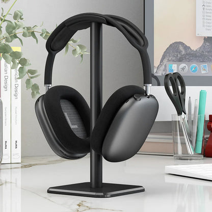 Aluminium Alloy Headphone Stand Holder Space Saving Gaming Headset Stand Rack Desktop Organizer Display Earphone Hanger Bracket