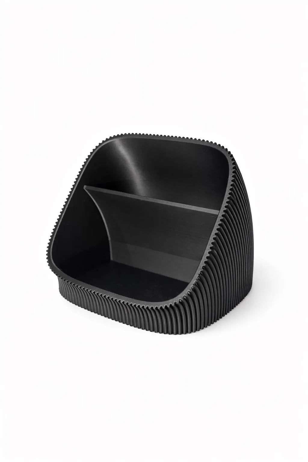 Desk Organizer | 3D-Printed Pen & Sticky-Note Holder | Modern Minimalist Office Desk Storage
