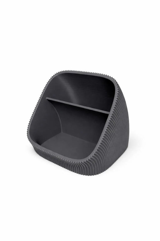 Desk Organizer | 3D-Printed Pen & Sticky-Note Holder | Modern Minimalist Office Desk Storage